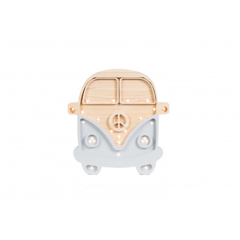 Lampa LITTLE LIGHTS Van, Grey Wood